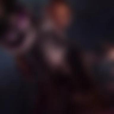 Blurred background image of Lucian